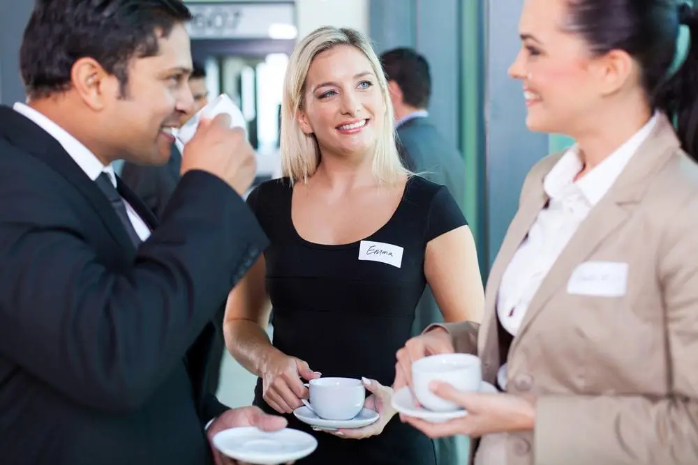 networking at doctor's office